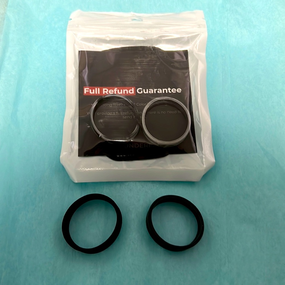 Thunderfit mens size 16 silicone rings.